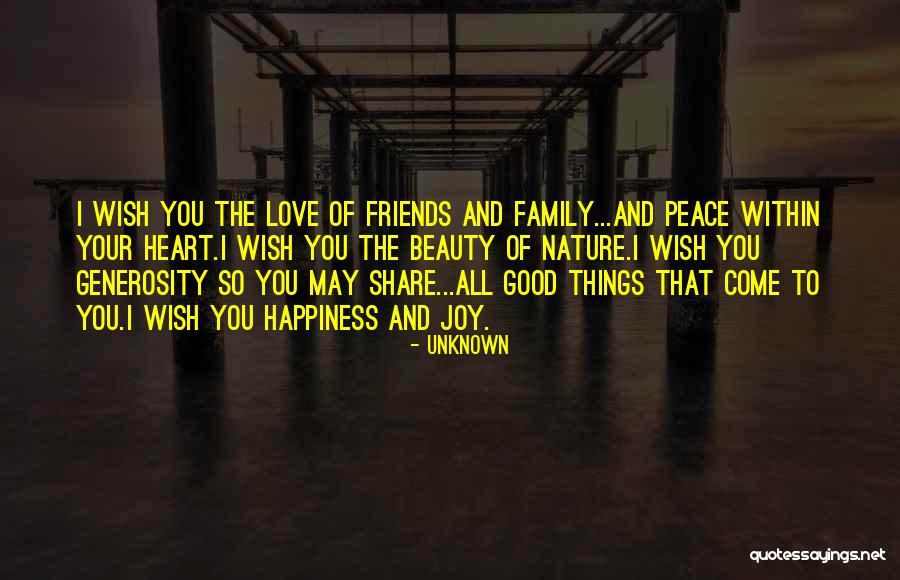 Nature Beauty And Happiness Quotes By Unknown