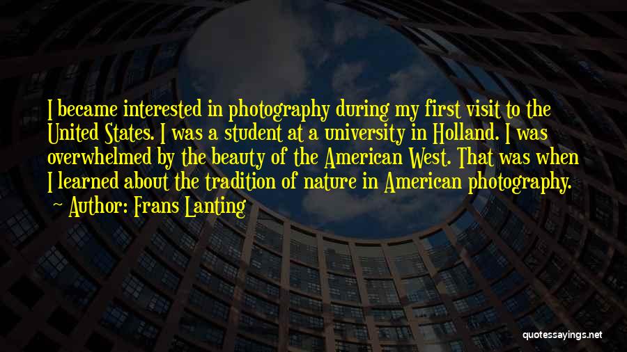 Nature Beauty Photography Quotes By Frans Lanting