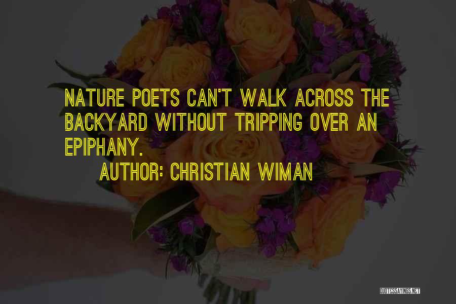 Nature By Poets Quotes By Christian Wiman