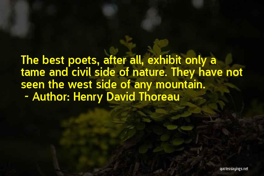 Nature By Poets Quotes By Henry David Thoreau