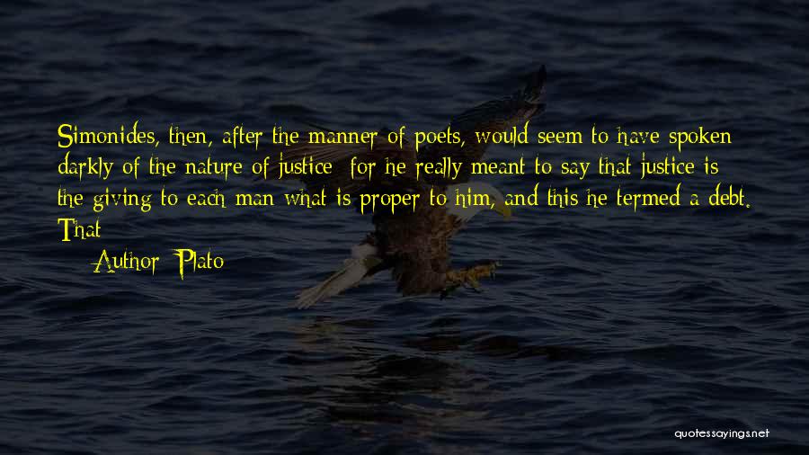 Nature By Poets Quotes By Plato