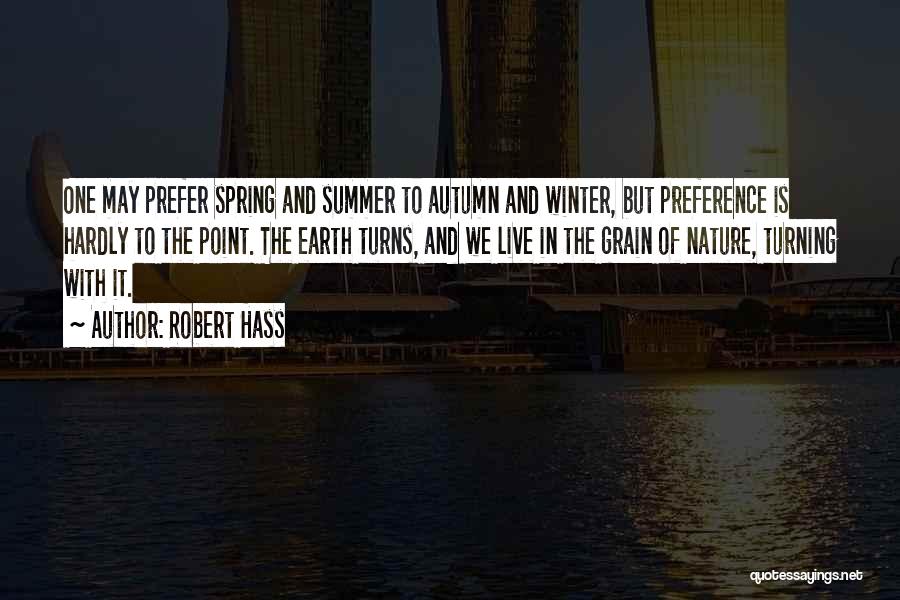 Nature By Poets Quotes By Robert Hass