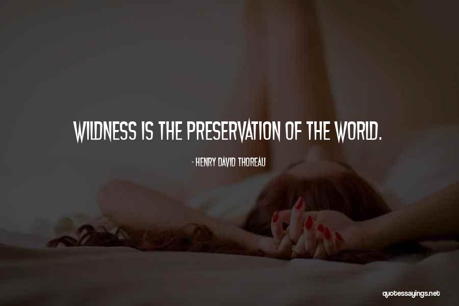Nature Conservation Quotes By Henry David Thoreau Nature Conservation Quotes By Henry David Thoreau