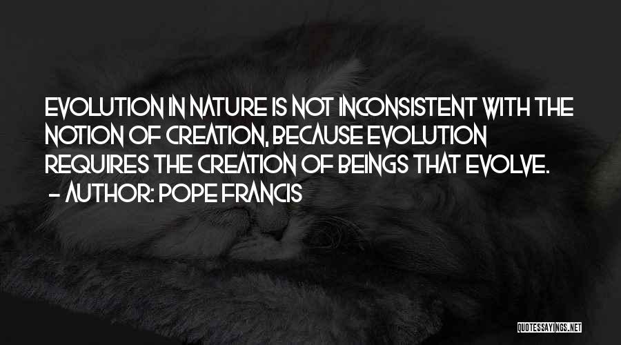 Nature Creation Quotes By Pope Francis