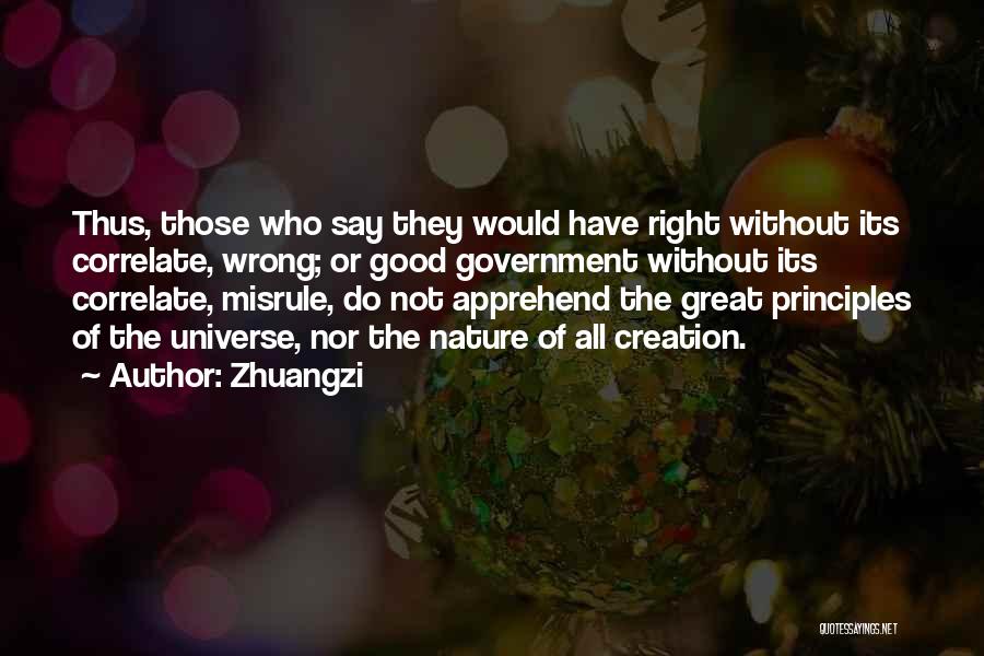 Nature Creation Quotes By Zhuangzi