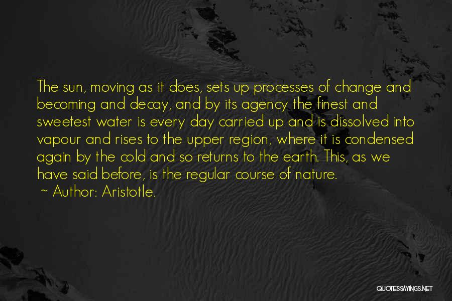 Nature Decay Quotes By Aristotle.