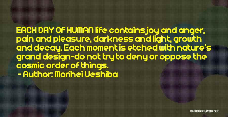 Nature Decay Quotes By Morihei Ueshiba