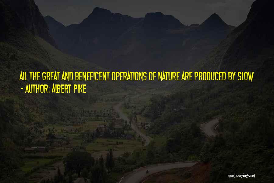 Nature Destruction Quotes By Albert Pike