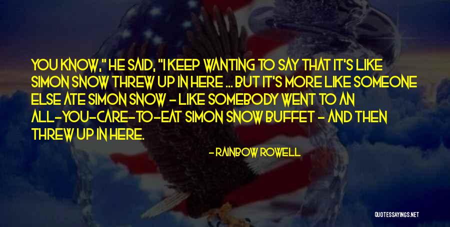 Nature Devastation Quotes By Rainbow Rowell Nature Devastation Quotes By Rainbow Rowell