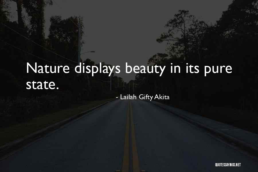 Nature Flowers Beauty Quotes By Lailah Gifty Akita