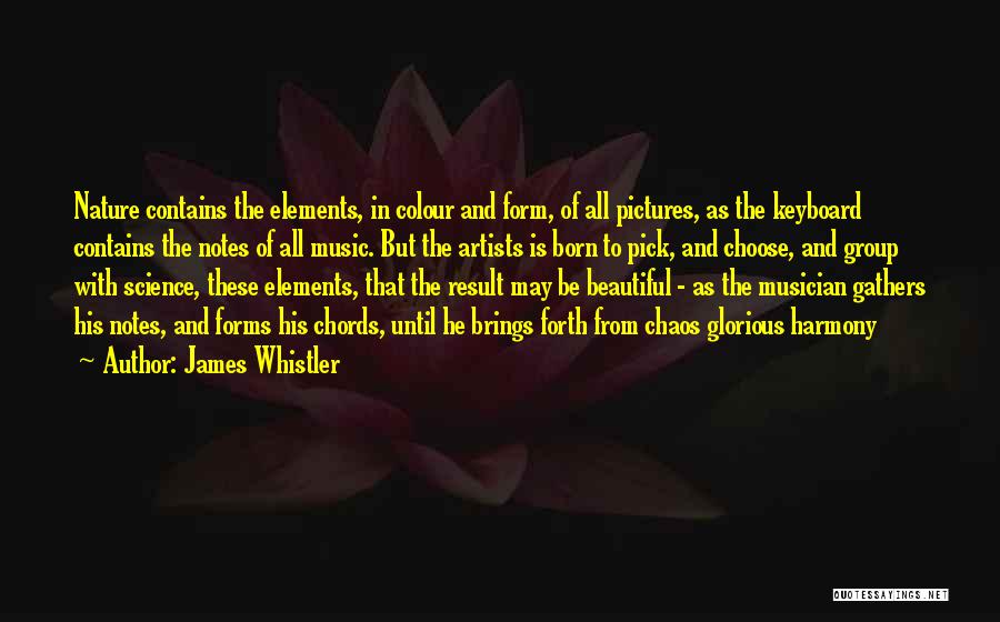 Nature From Artists Quotes By James Whistler