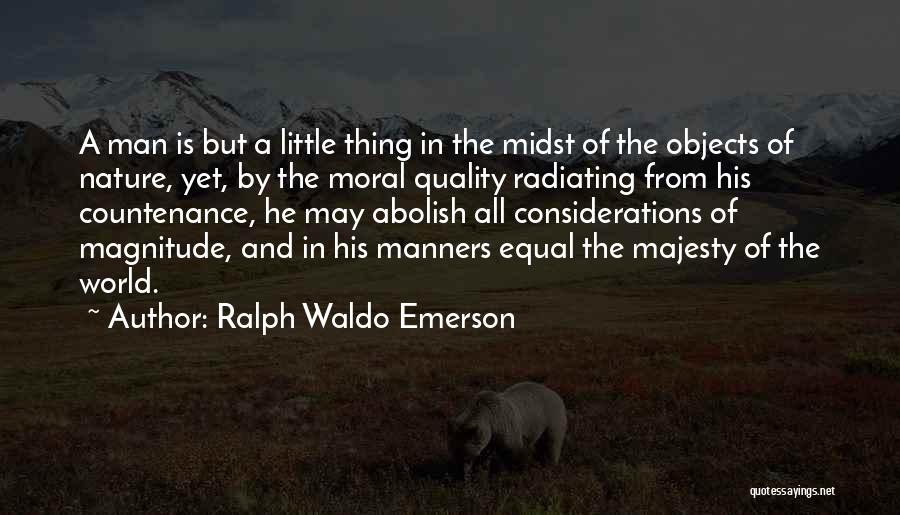 Nature From Emerson Quotes By Ralph Waldo Emerson