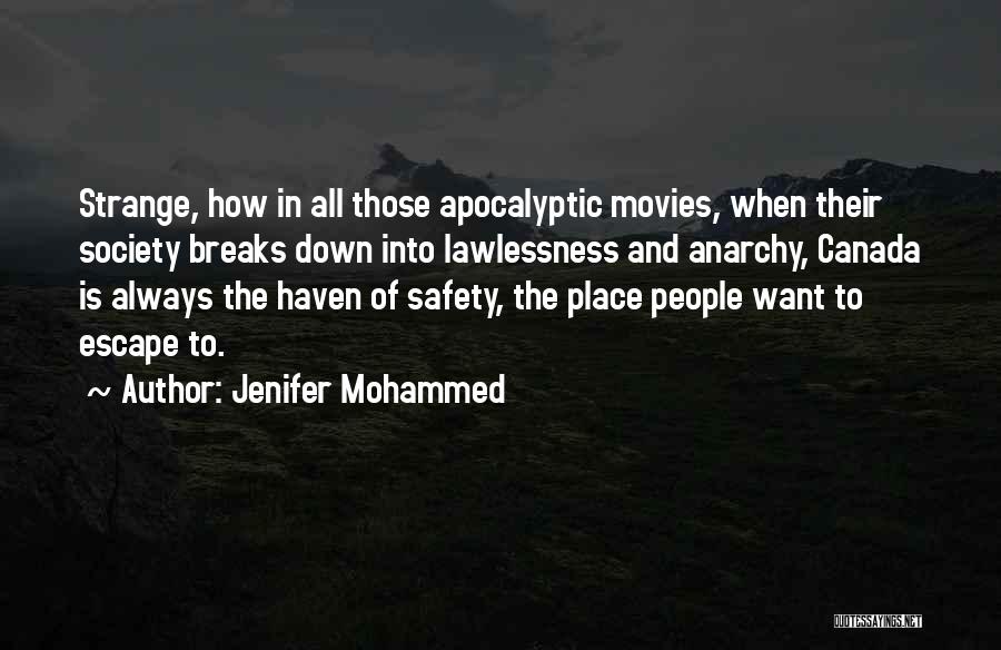 Nature From Movies Quotes By Jenifer Mohammed