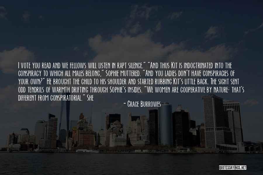 Nature From Women Quotes By Grace Burrowes Nature From Women Quotes By Grace Burrowes
