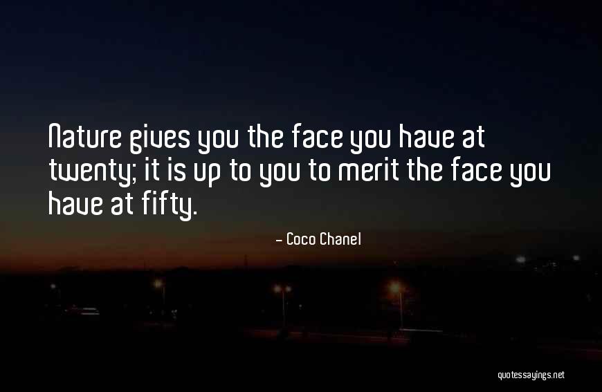 Nature Gives Quotes By Coco Chanel Nature Gives Quotes By Coco Chanel
