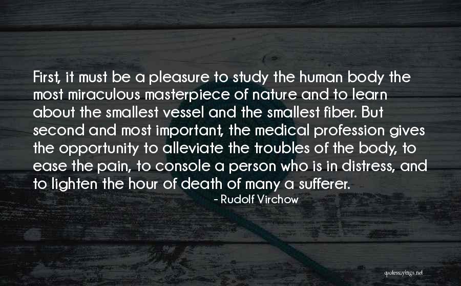 Nature Gives Quotes By Rudolf Virchow Nature Gives Quotes By Rudolf Virchow