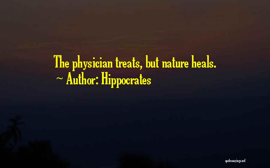 Nature Heals Quotes By Hippocrates