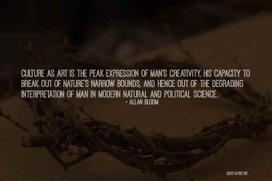 Nature In Art Quotes By Allan Bloom Nature In Art Quotes By Allan Bloom