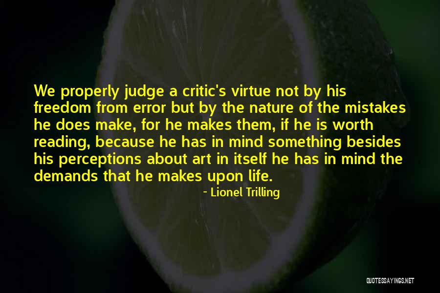Nature In Art Quotes By Lionel Trilling Nature In Art Quotes By Lionel Trilling