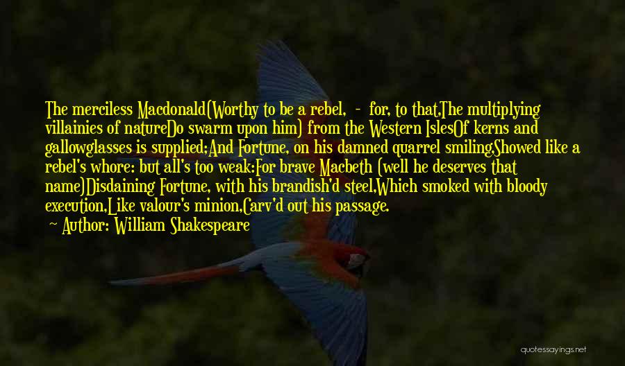 Nature In Macbeth Quotes By William Shakespeare