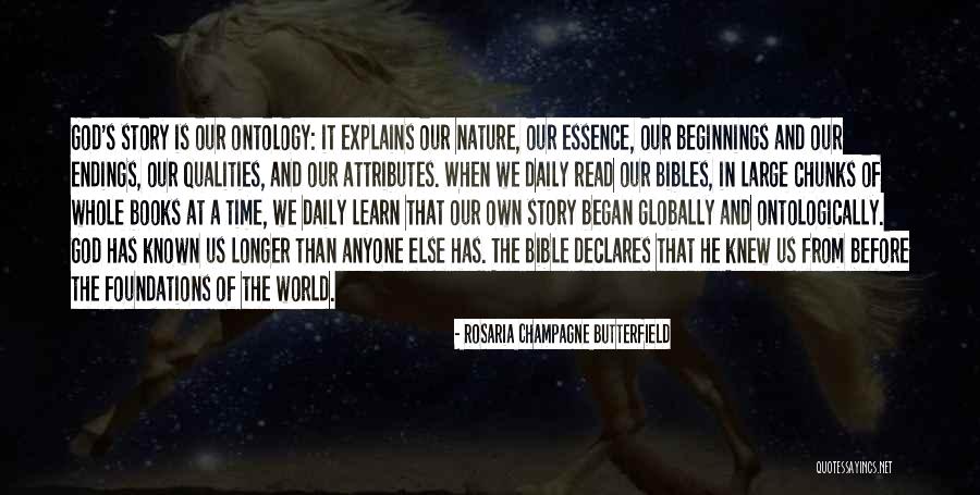 Nature In The Bible Quotes By Rosaria Champagne Butterfield