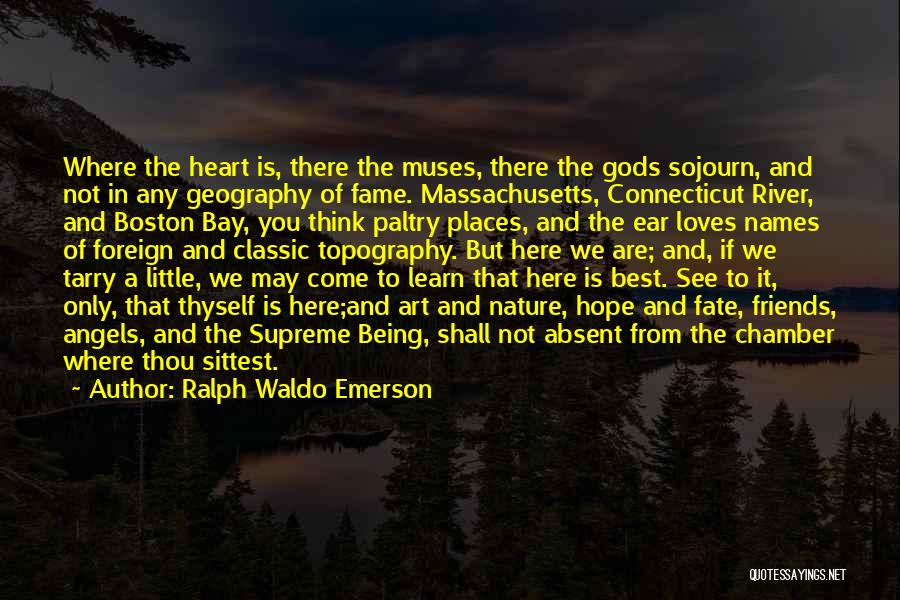 Nature Inspirational Art Quotes By Ralph Waldo Emerson