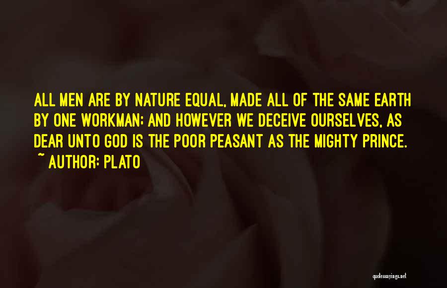 Nature Made By God Quotes By Plato