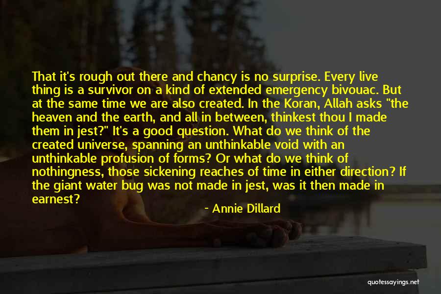 Nature Of Allah Quotes By Annie Dillard Nature Of Allah Quotes By Annie Dillard