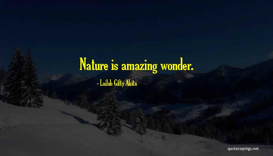 Nature Of Beauty Quotes By Lailah Gifty Akita