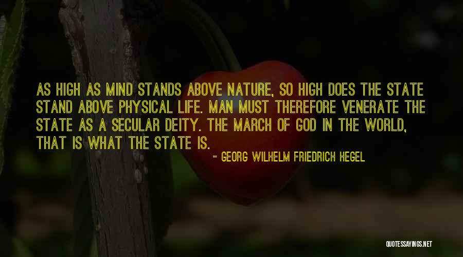 Nature Of Deity Quotes By Georg Wilhelm Friedrich Hegel