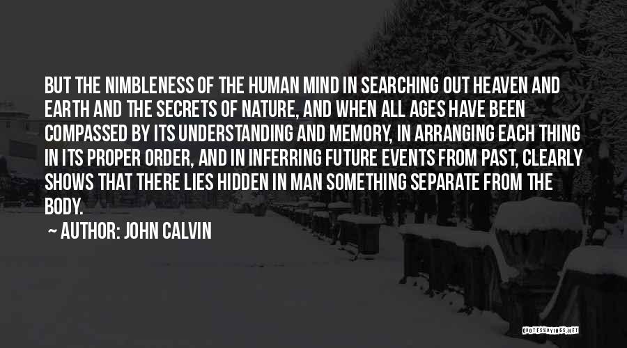 Nature Of Memory Quotes By John Calvin