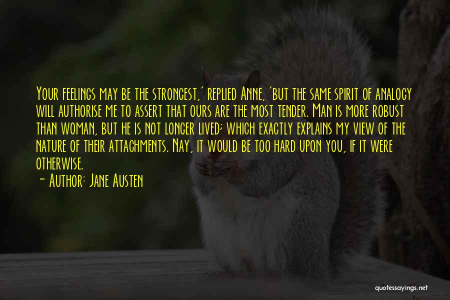 Nature Of The Woman Quotes By Jane Austen