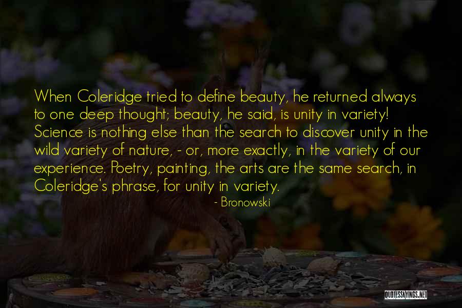 Nature Painting Quotes By Bronowski Nature Painting Quotes By Bronowski