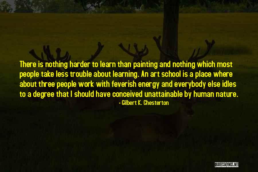 Nature Painting Quotes By Gilbert K. Chesterton Nature Painting Quotes By Gilbert K. Chesterton