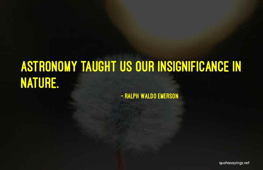 Nature Ralph Waldo Emerson Quotes By Ralph Waldo Emerson