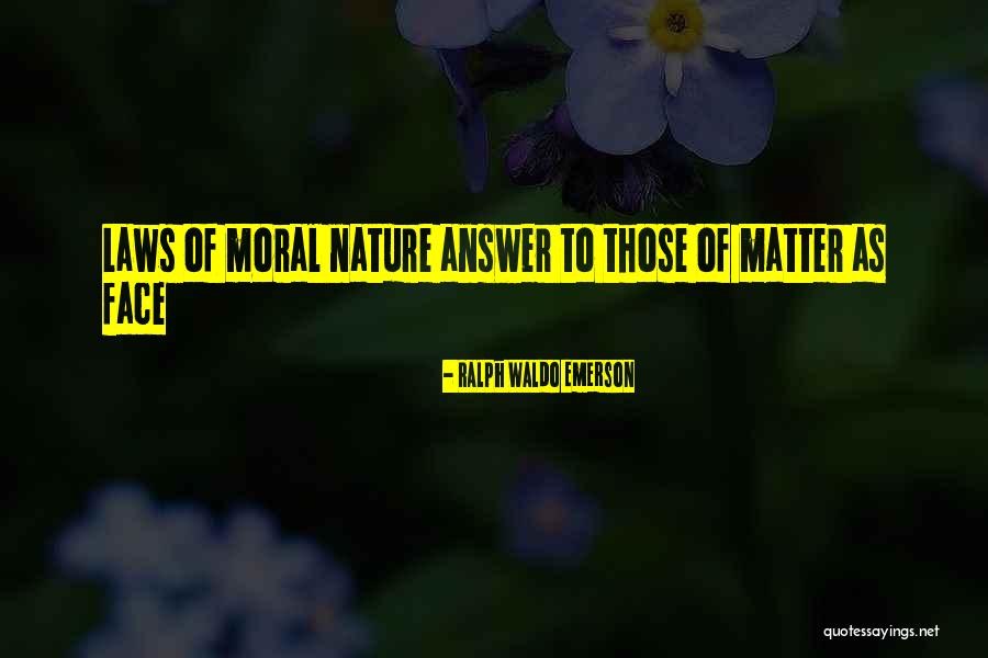 Nature Ralph Waldo Emerson Quotes By Ralph Waldo Emerson