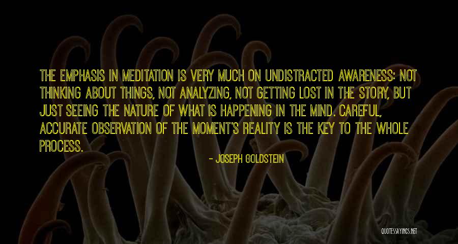 Nature Seeing Quotes By Joseph Goldstein Nature Seeing Quotes By Joseph Goldstein
