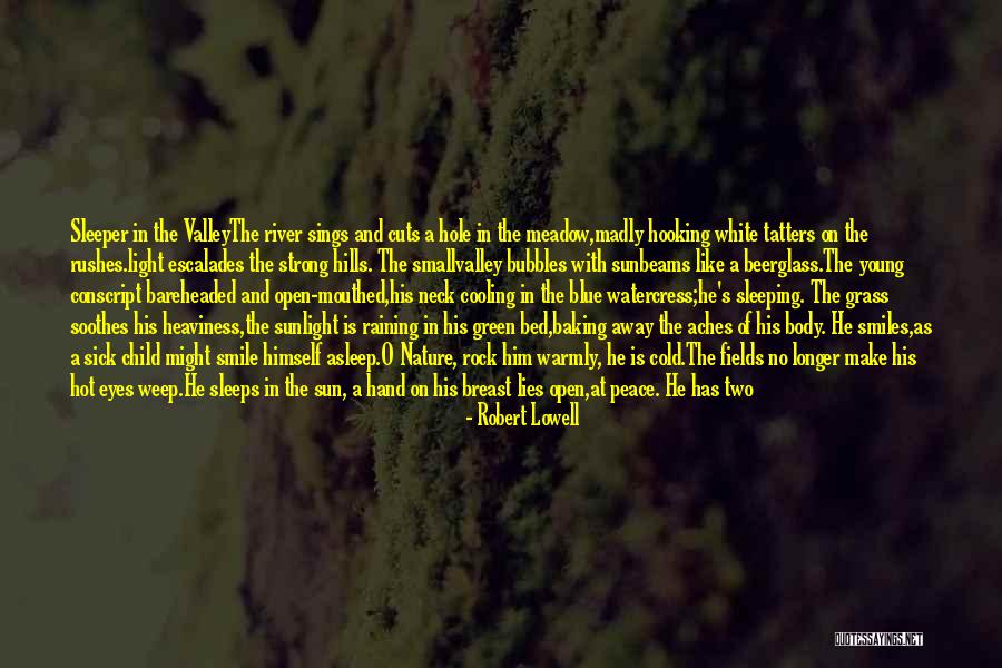 Nature Sings Quotes By Robert Lowell Nature Sings Quotes By Robert Lowell
