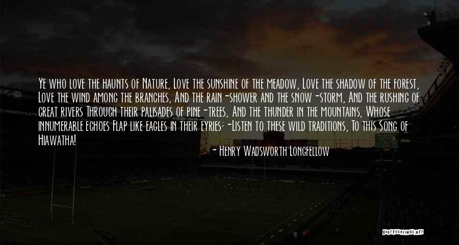 Nature Snow Quotes By Henry Wadsworth Longfellow