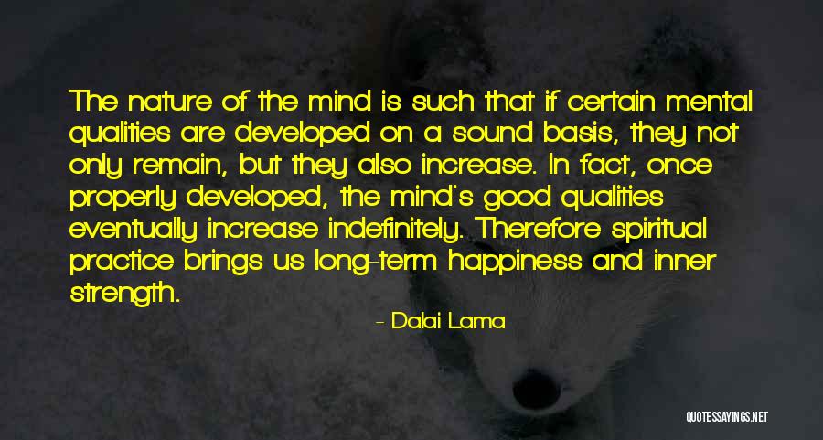 Nature Sound Quotes By Dalai Lama