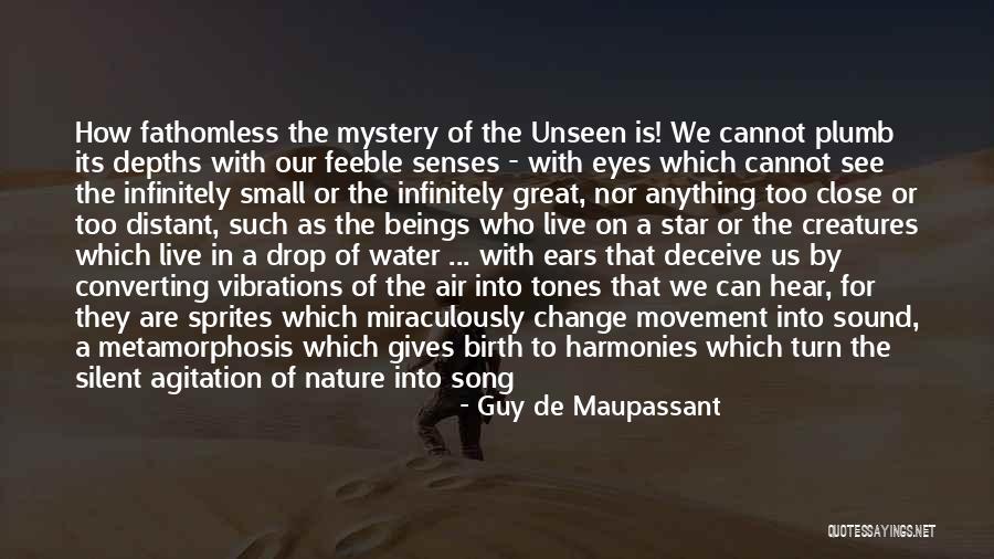 Nature Sound Quotes By Guy De Maupassant