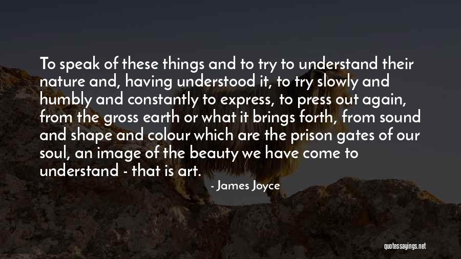 Nature Sound Quotes By James Joyce