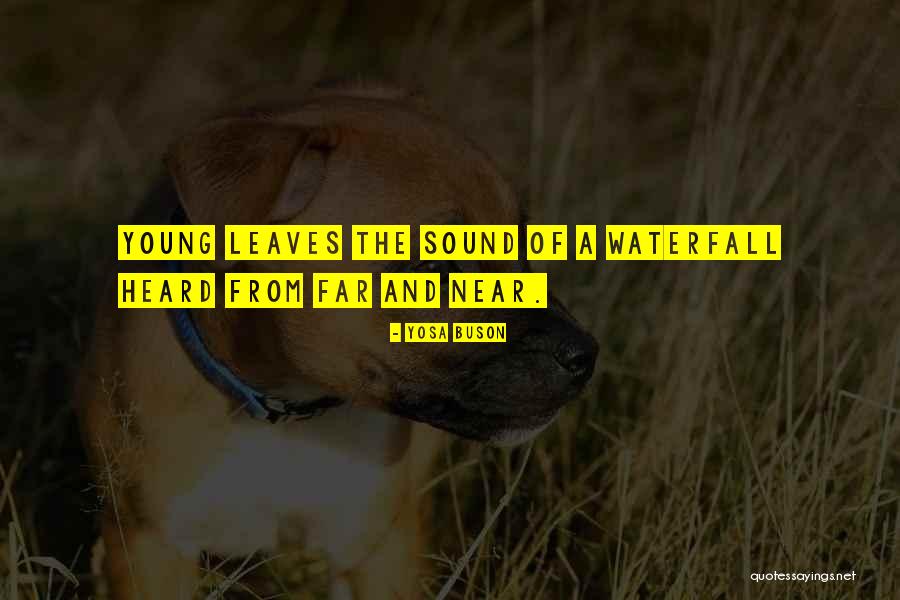 Nature Sound Quotes By Yosa Buson