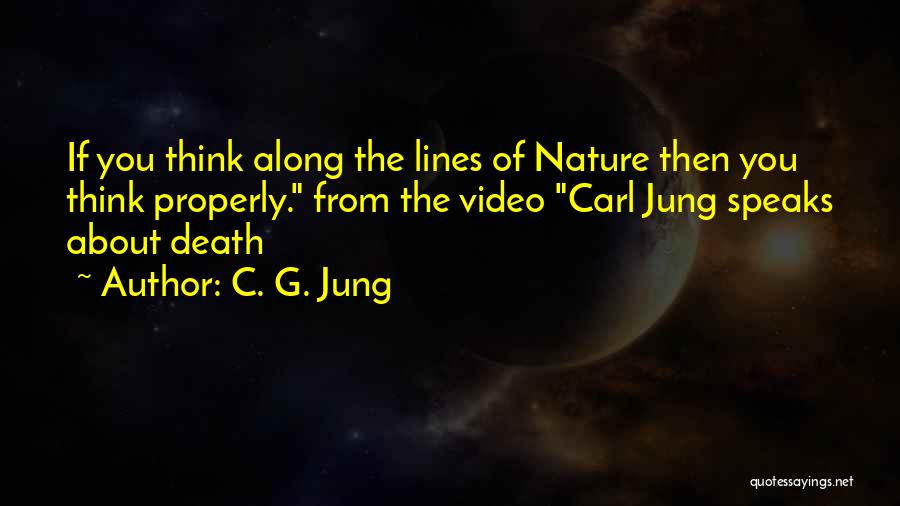 Nature Speaks Quotes By C. G. Jung