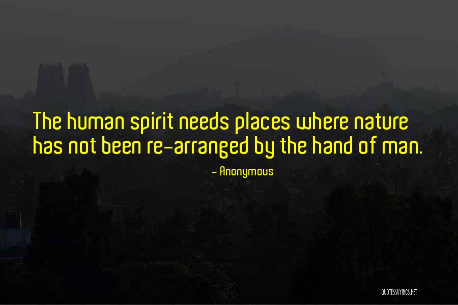 Nature Spirit Quotes By Anonymous Nature Spirit Quotes By Anonymous