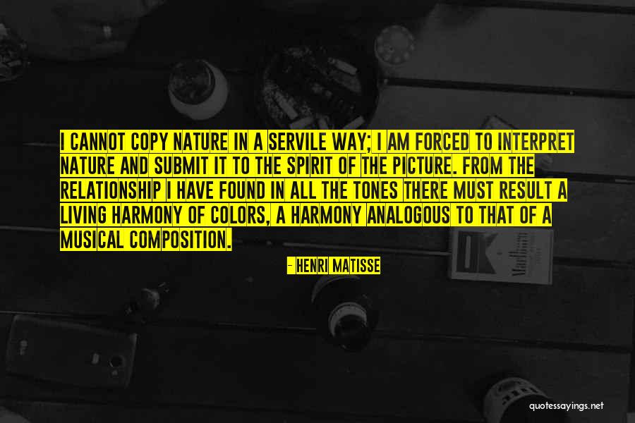 Nature Spirit Quotes By Henri Matisse Nature Spirit Quotes By Henri Matisse