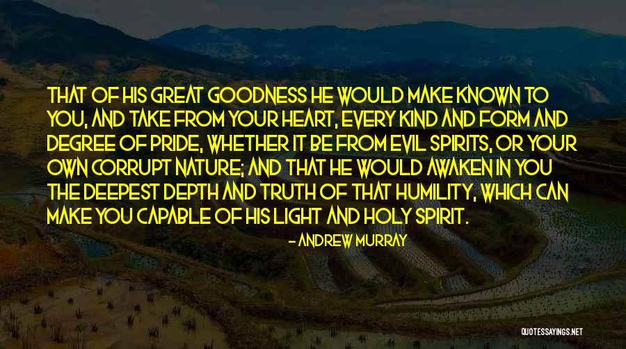 Nature Spirits Quotes By Andrew Murray Nature Spirits Quotes By Andrew Murray