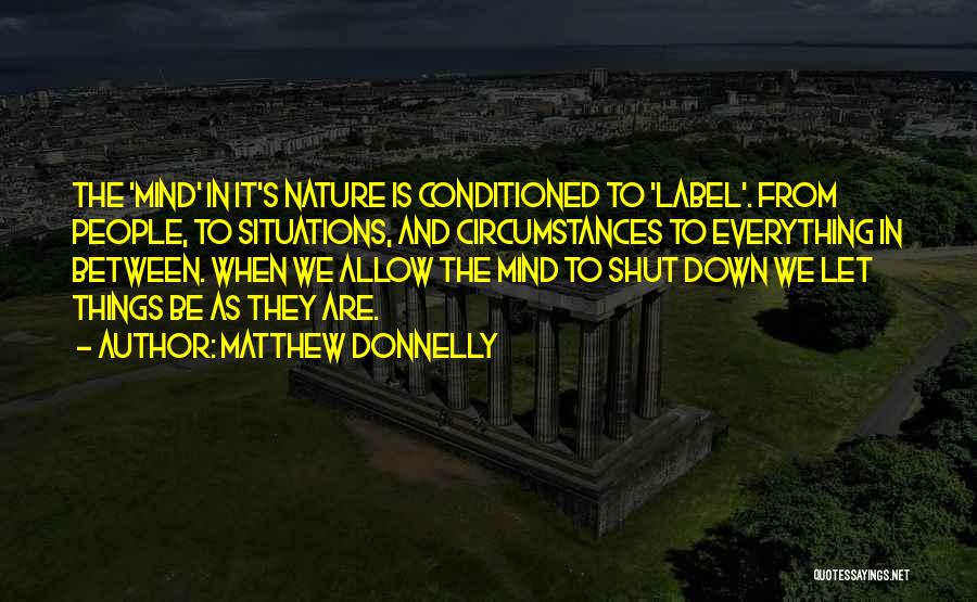 Nature Spiritual Quotes By Matthew Donnelly