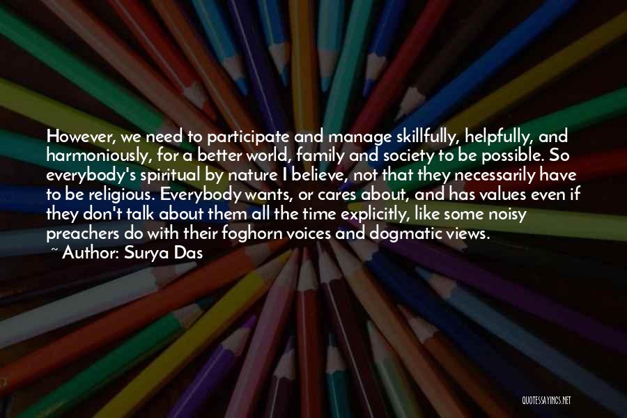 Nature Spiritual Quotes By Surya Das