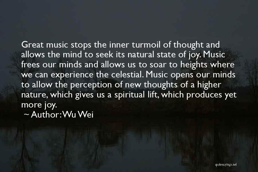 Nature Spiritual Quotes By Wu Wei